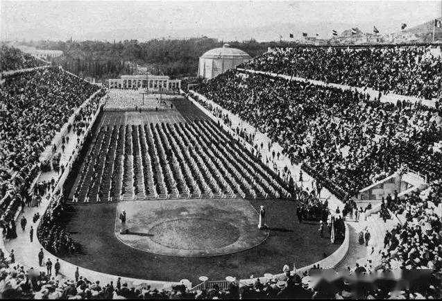 1896年雅典第一届现代奥运会老照片