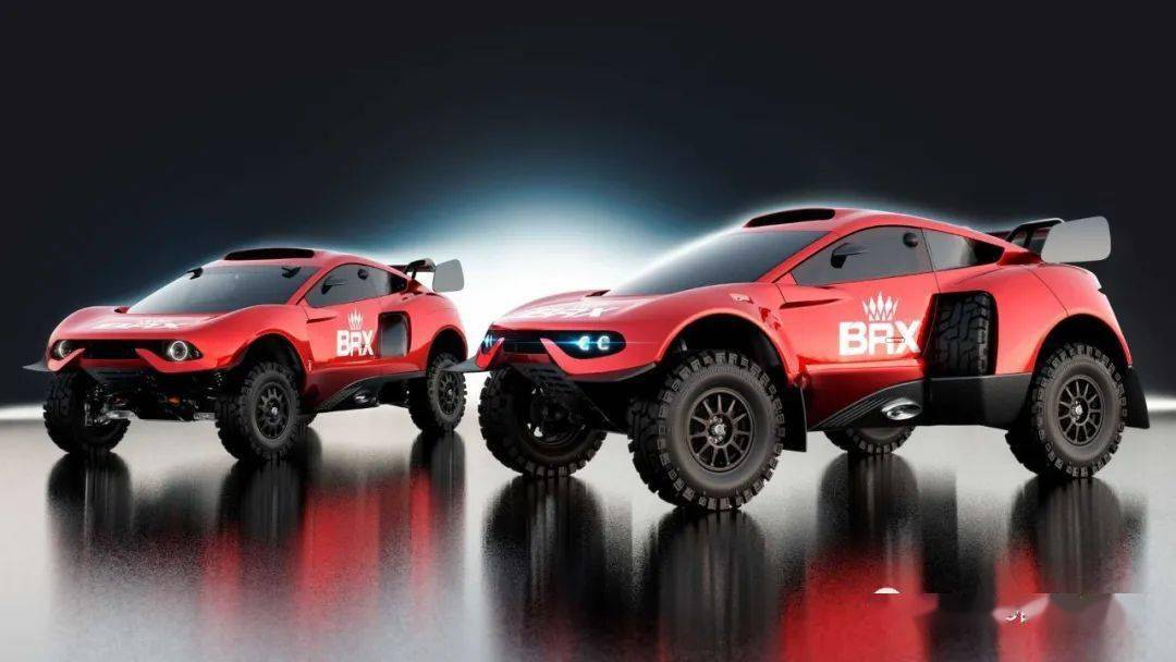 prodrive达喀尔新赛车brxhuntert1武装到牙齿酷乐汽车