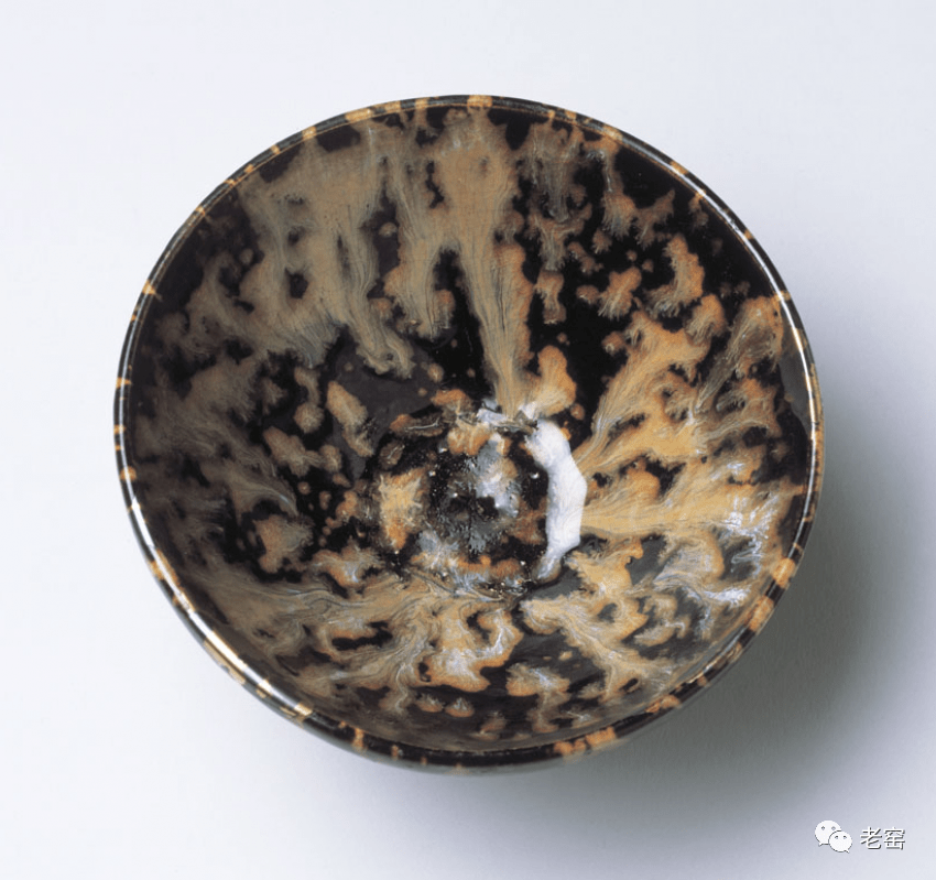 南宋 吉州窑玳瑁盏(内部) 日本东京国立博物馆藏