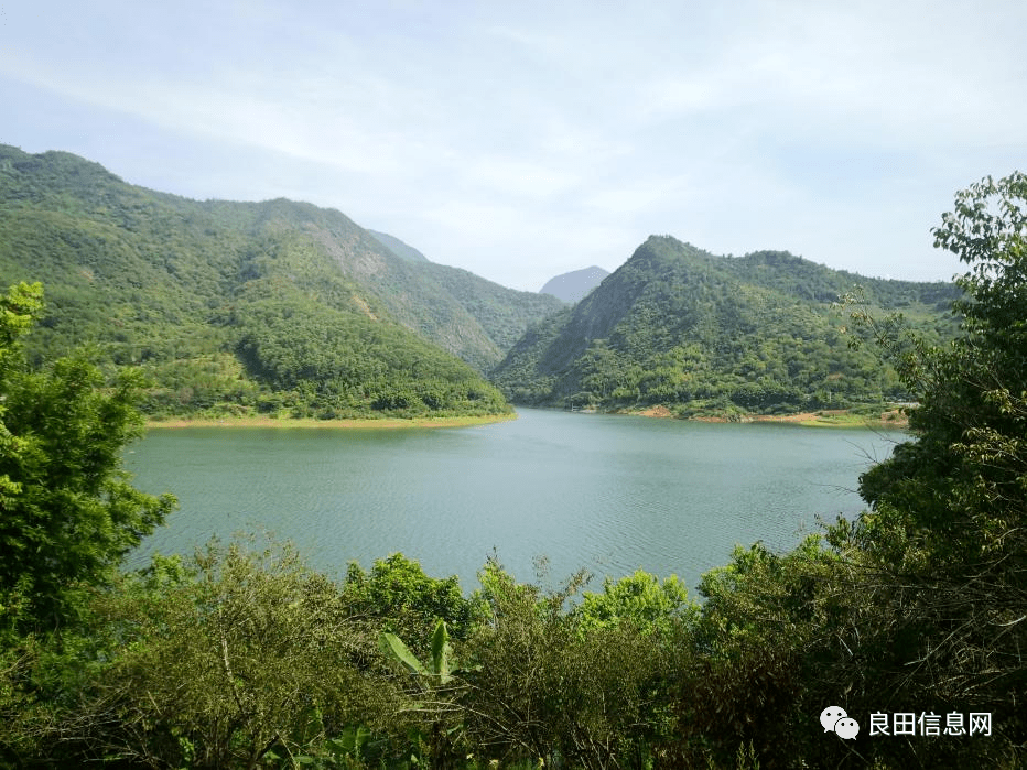 横江水库"崆角肚"远眺