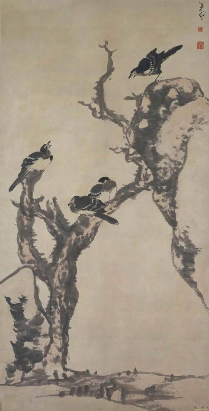寒鸦图,文人的倔强坚守