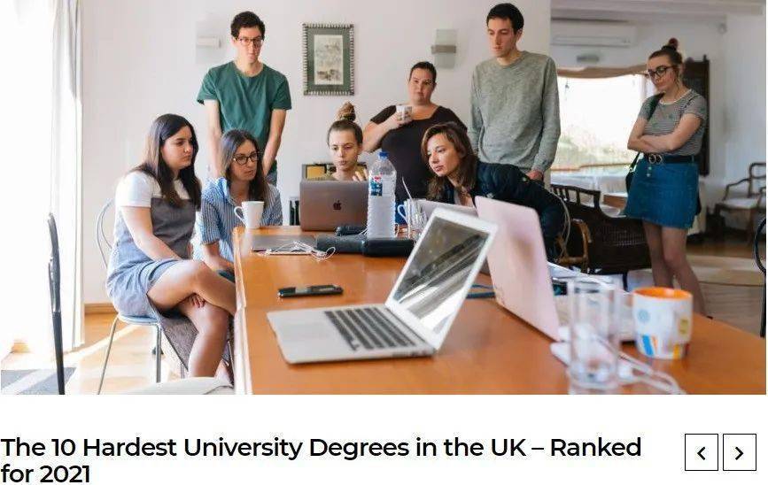 英国大学生票选出2021最难的10个专业!第一名竟是.