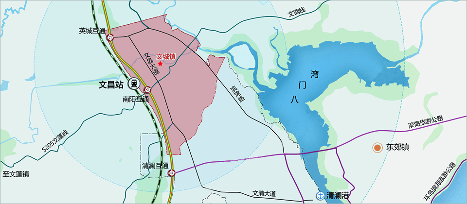 69万亩,海南东部再有"主城"控规出炉,建设用地约2.8万亩!