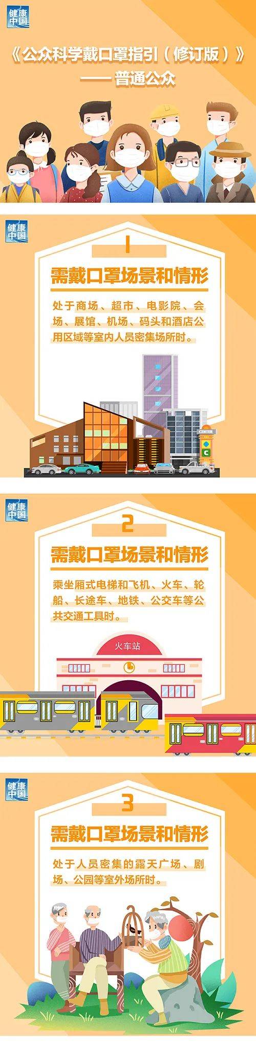 科学|《公众科学戴口罩指引（修订版）》——普通公众【新型冠状病毒科普知识】（504）