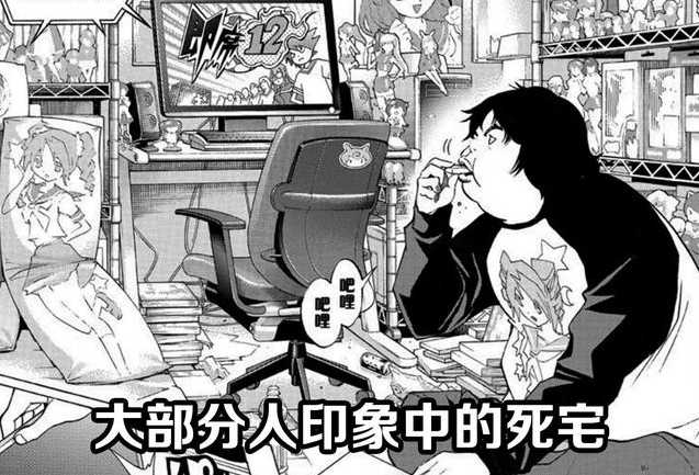 日漫里的宅男为什么总是肥胖黑框眼镜形象