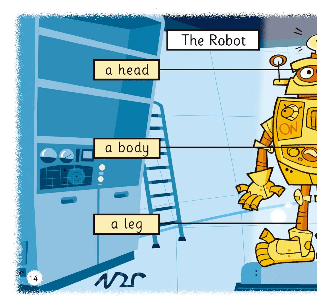 【宜阳学术节english channel】英语绘本《the robot》