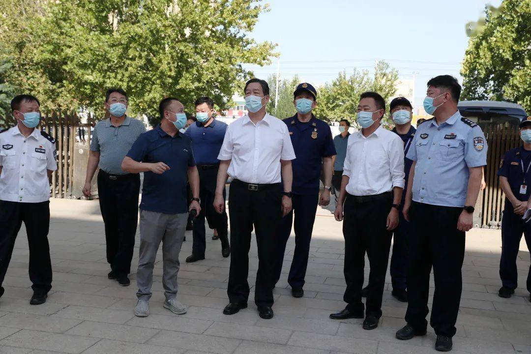 安阳市副市长欧阳报军调研三项消防安全专项治理工作