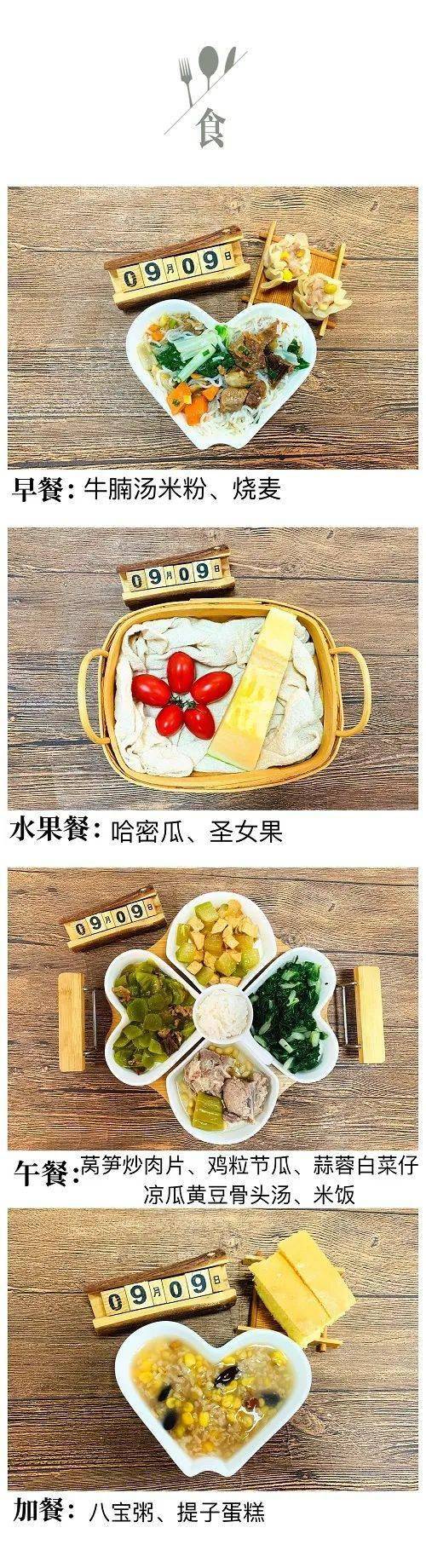 五邑碧桂园中英文幼儿园第二周餐点回顾及第三周食谱