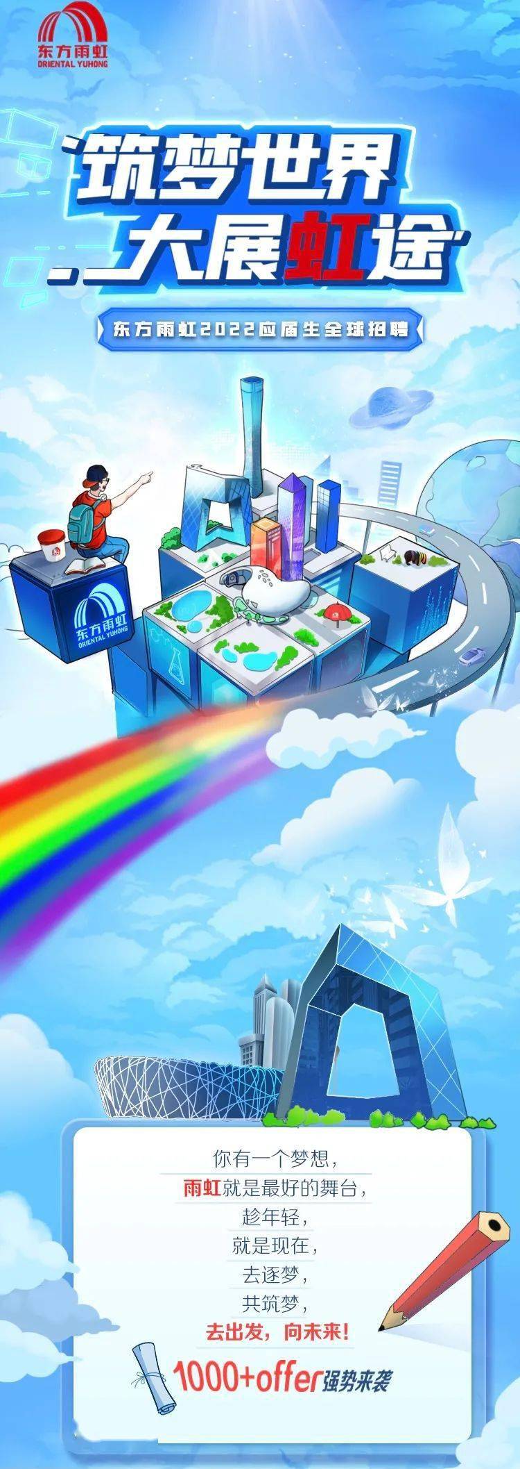 招聘信息| 东方雨虹2022应届生全球招聘启动