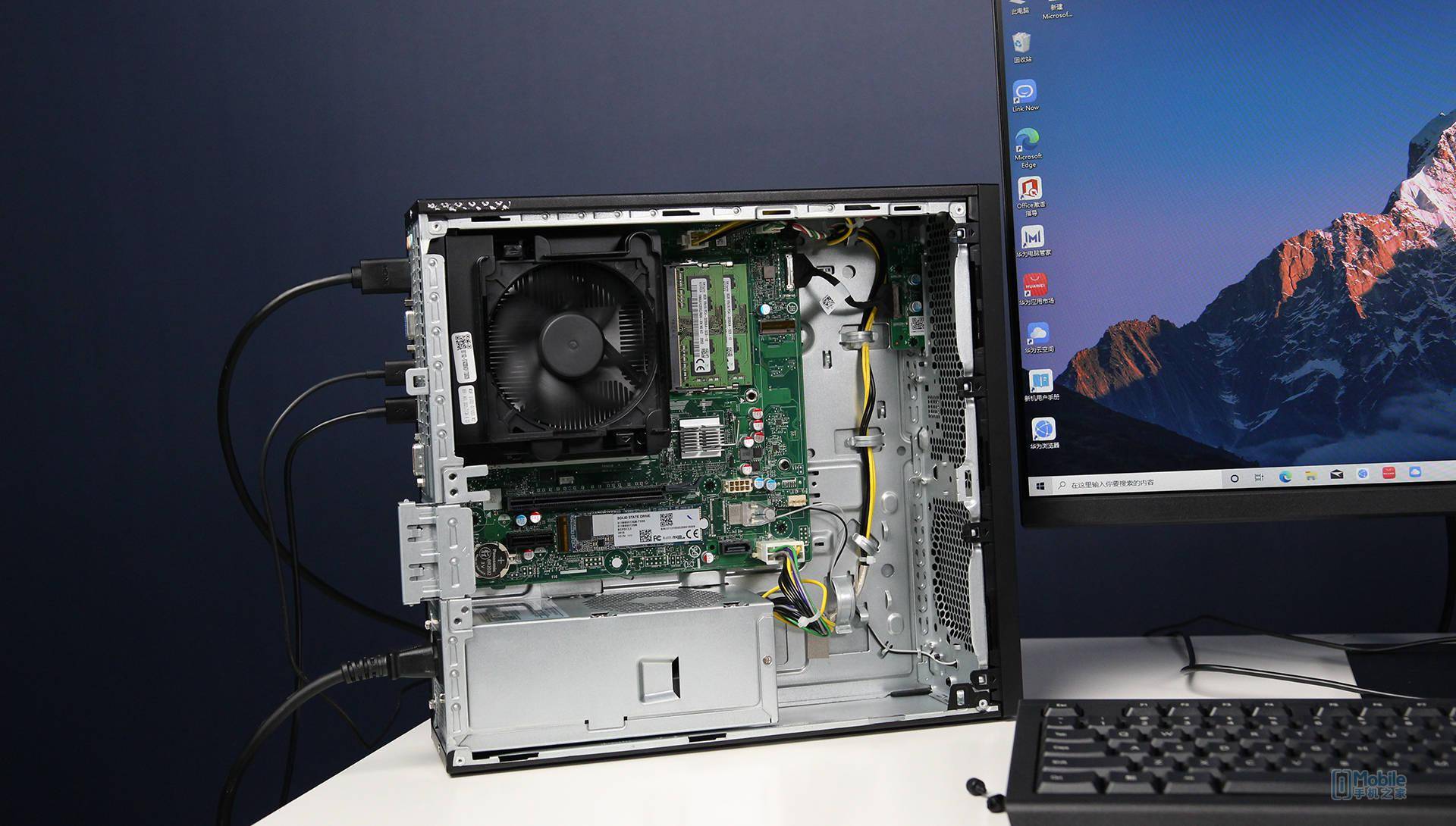 解决商用pc的三大软肋 华为matestation b520商用台式机图赏