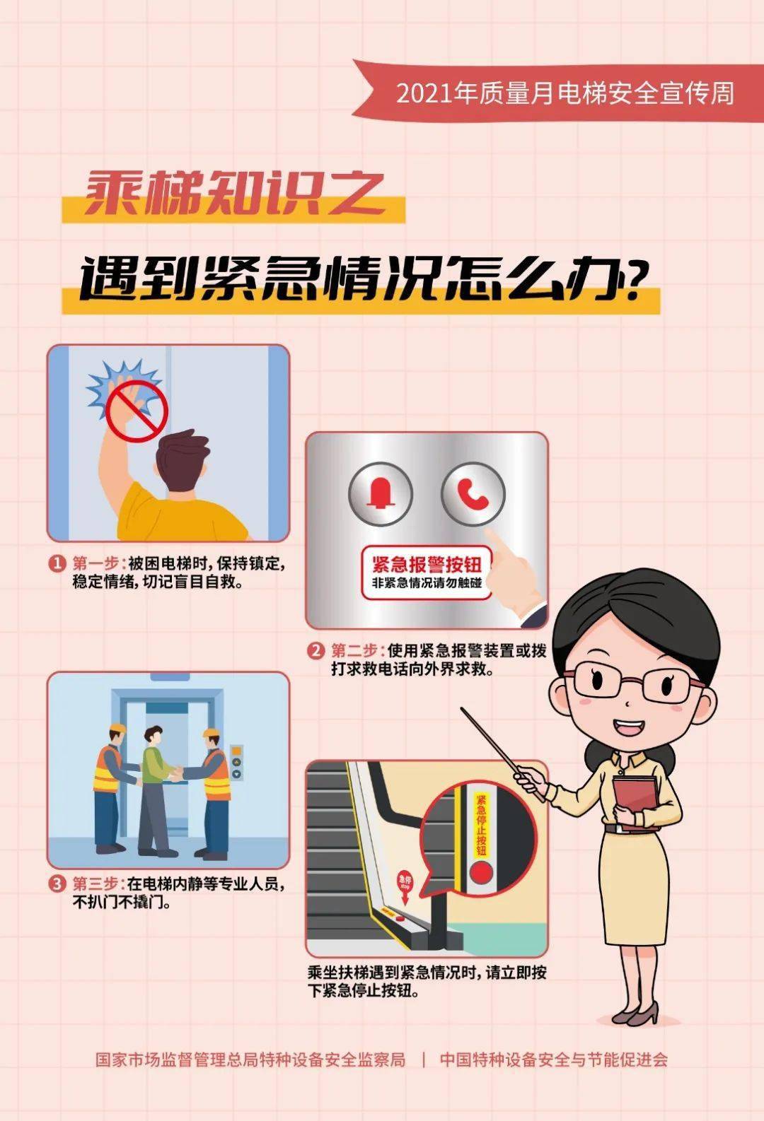 电梯安全宣传周 电梯经常乘,这些安全知识得知道