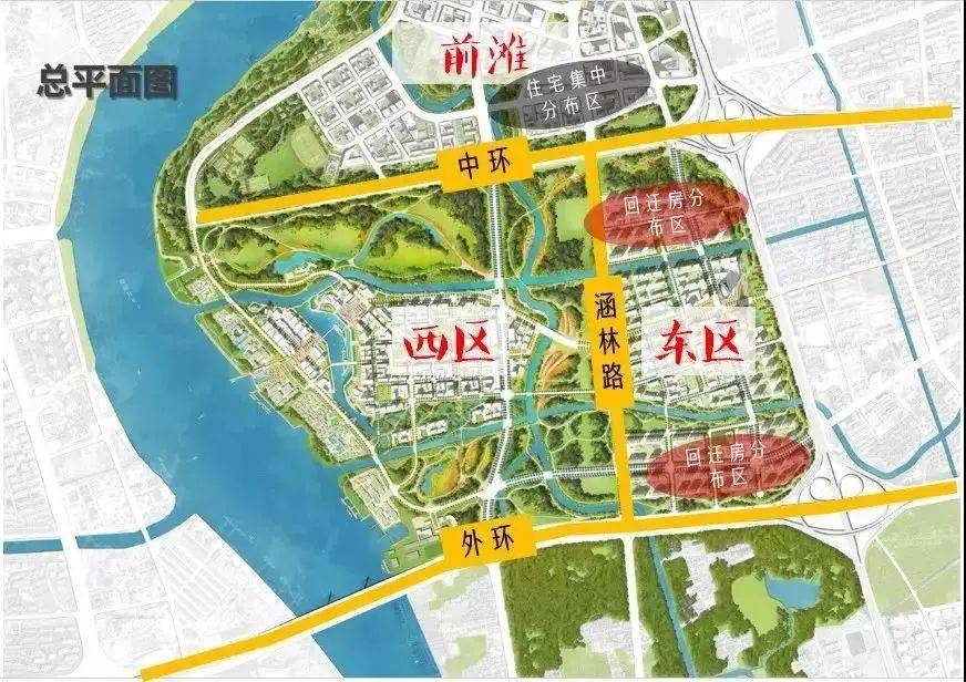 前滩后花园,4幅含住宅地块121.96亿打包转让!_三林