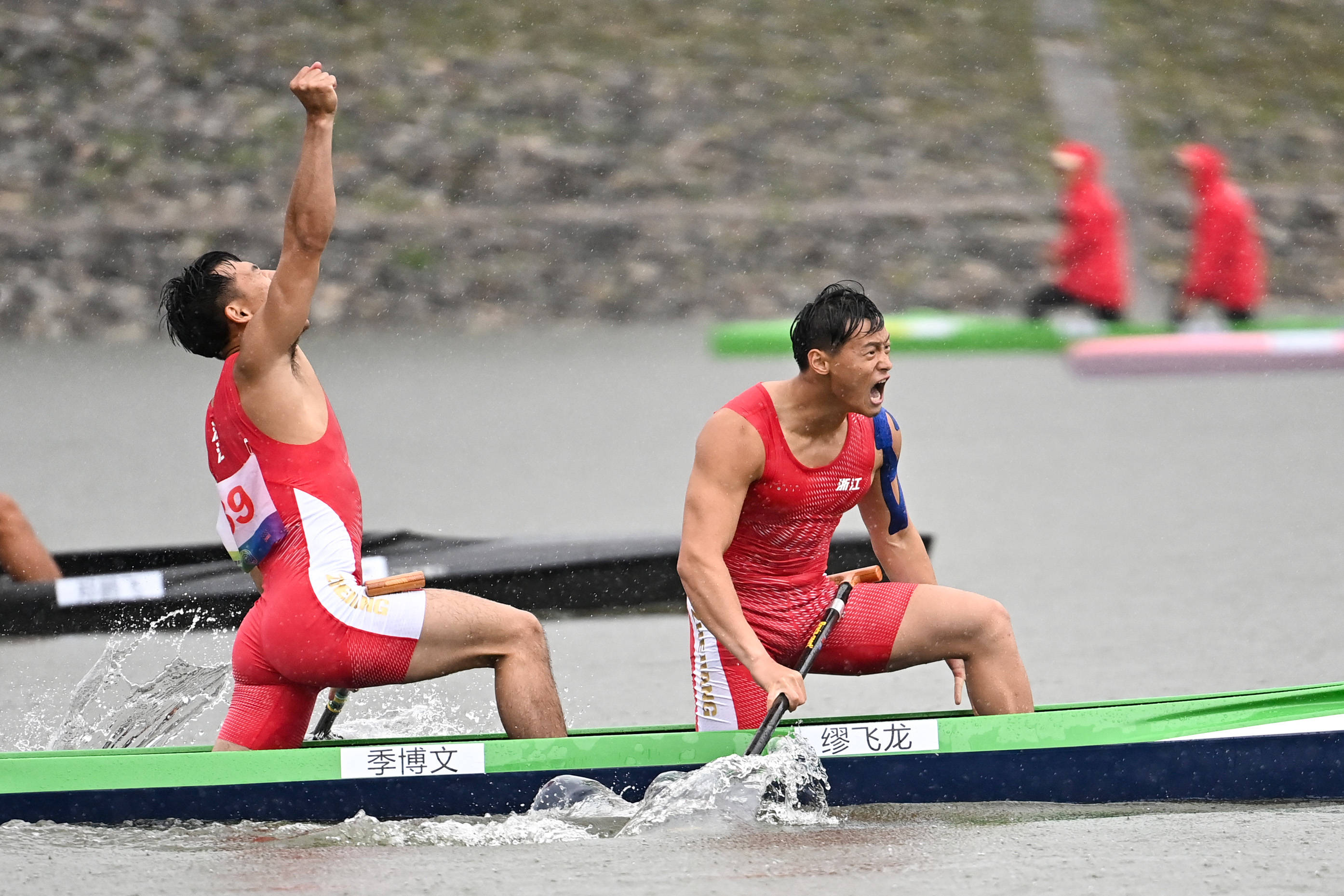 皮划艇静水—男子500米双人划艇决赛赛况