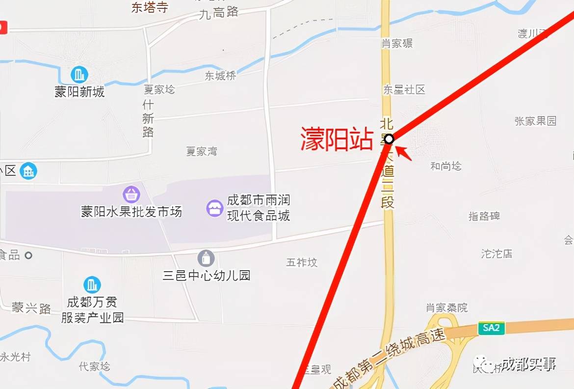 成都市域铁路s11线详细规划站点!_德阳