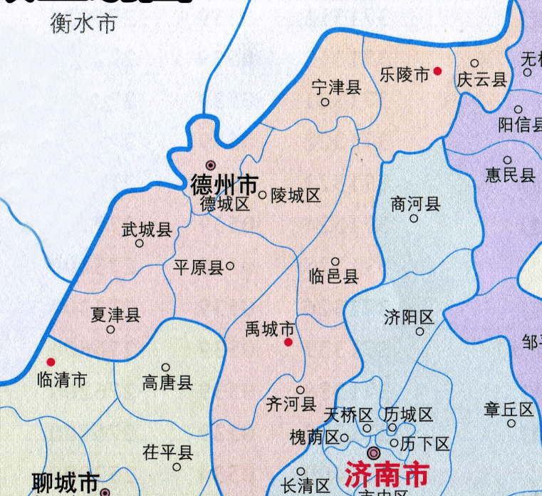 德州11区县人口一览:陵城区48.68万,庆云县31.81万