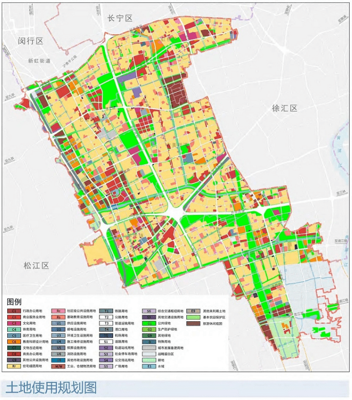 最新闵行主城片区中部板块单元规划草案今起公示