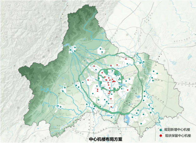 规划建设三级通风廊道体系受特殊的地理气象条件影响,成都