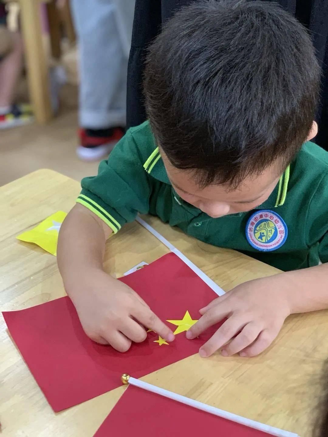 童心传情 祝福祖国——沥海街道中心幼儿园庆国庆系列