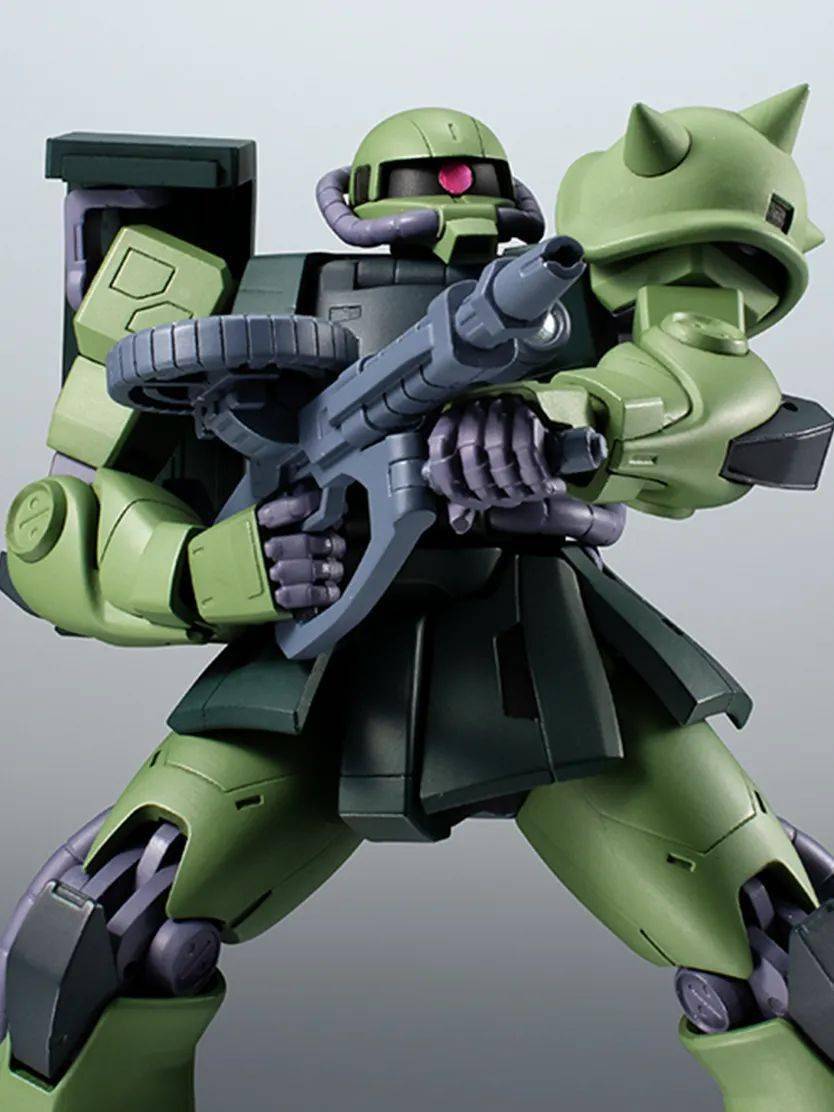 新品预定~ 万代 robot魂 r魂 ms-06jc 陆战型扎古2 jc型 08ms小队