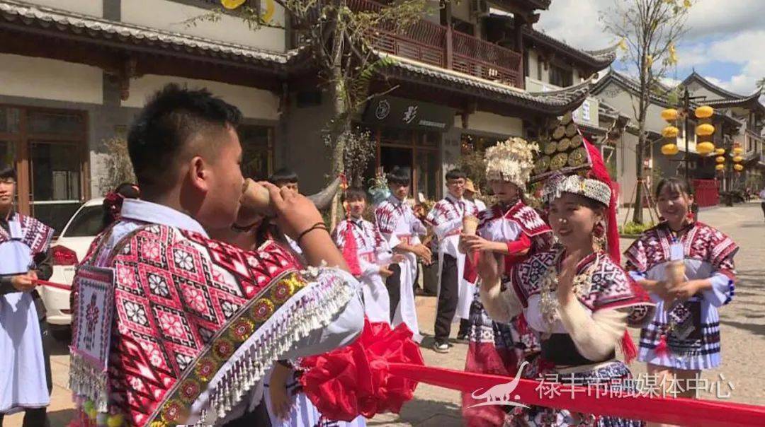 十一黄金周禄丰市苗族服饰展演庆国庆