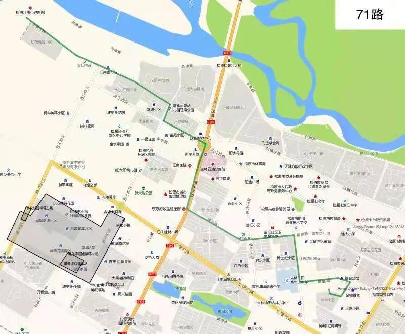 72路公交站点明细及线路图0575路公交站点明细及线路图0676路公交