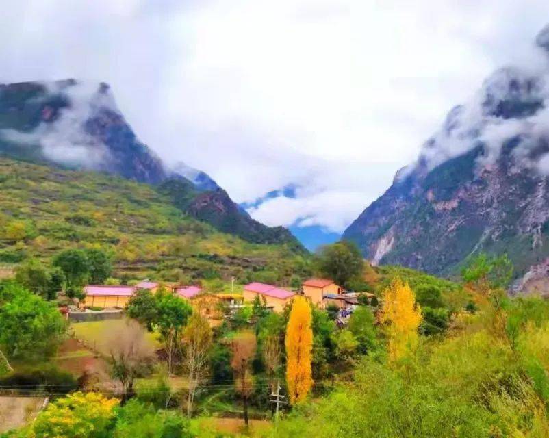 甘南州舟曲县:赛尔布(黑峪沟)秋景,美美美