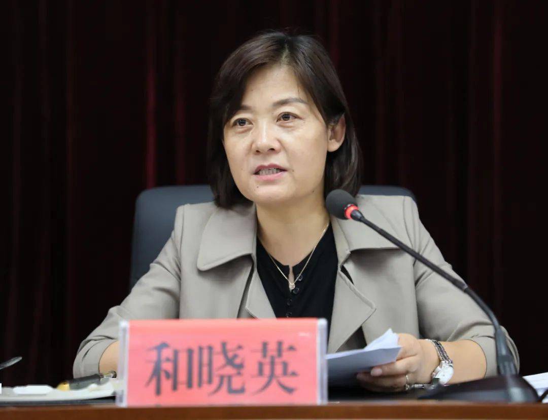 玉龙县委副书记和晓英出席会议并讲话