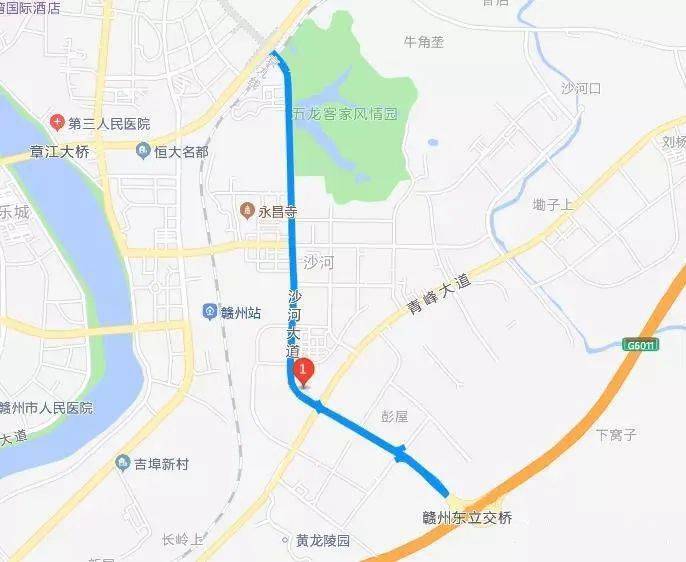 赣州中心城区再规划一条快速路!总投资约15.5亿元!