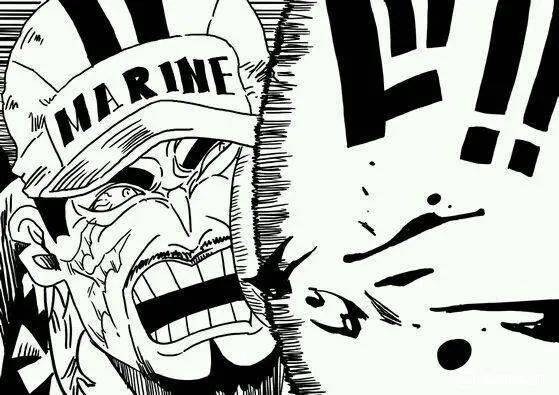 漫画:路飞vs赤犬_萨博