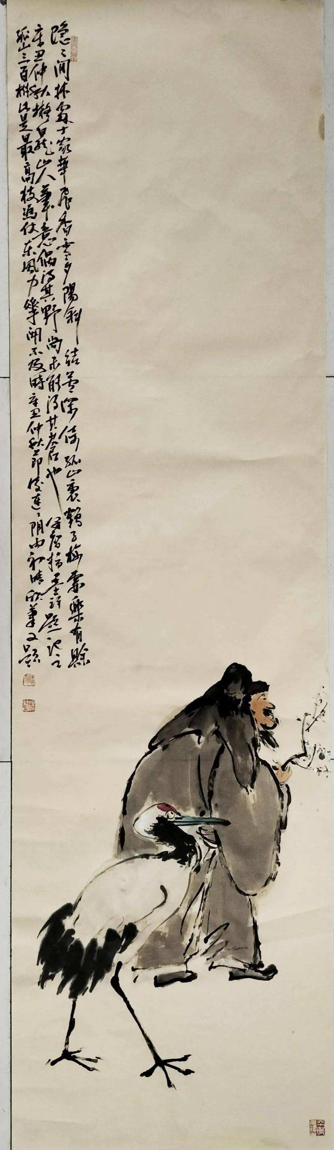 沉雄恣意潘泽智指画作品