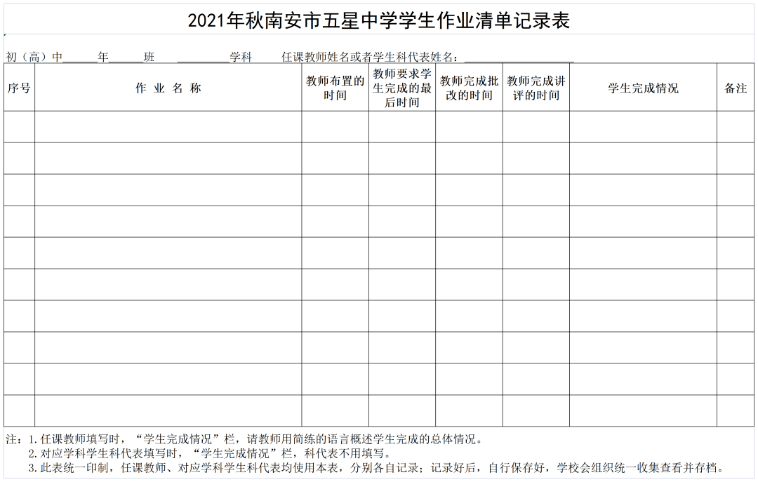 以作业管理促进教学质量提升记五星中学落实双减作业管理系列措施