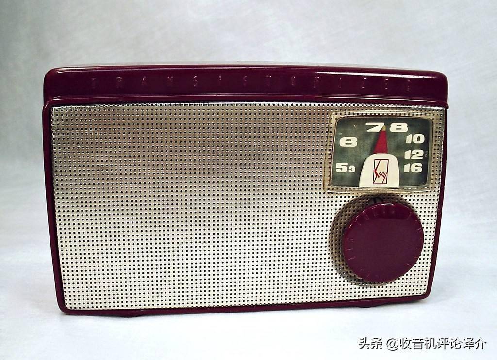 日本第一款晶体管收音机,索尼tr-55收音机诞生记