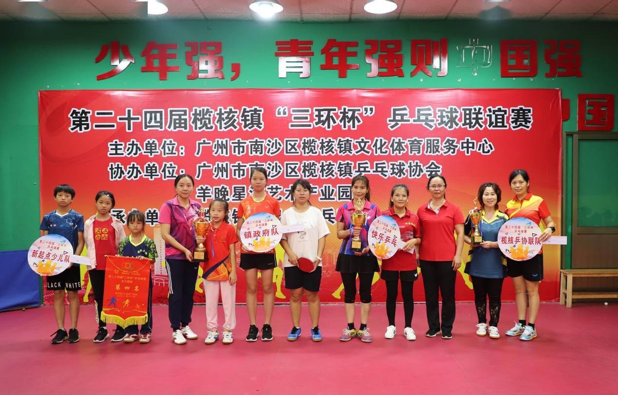 第二十四届"星海三环杯"乒乓球联谊赛火热开赛!谁摘得桂冠?_榄核镇