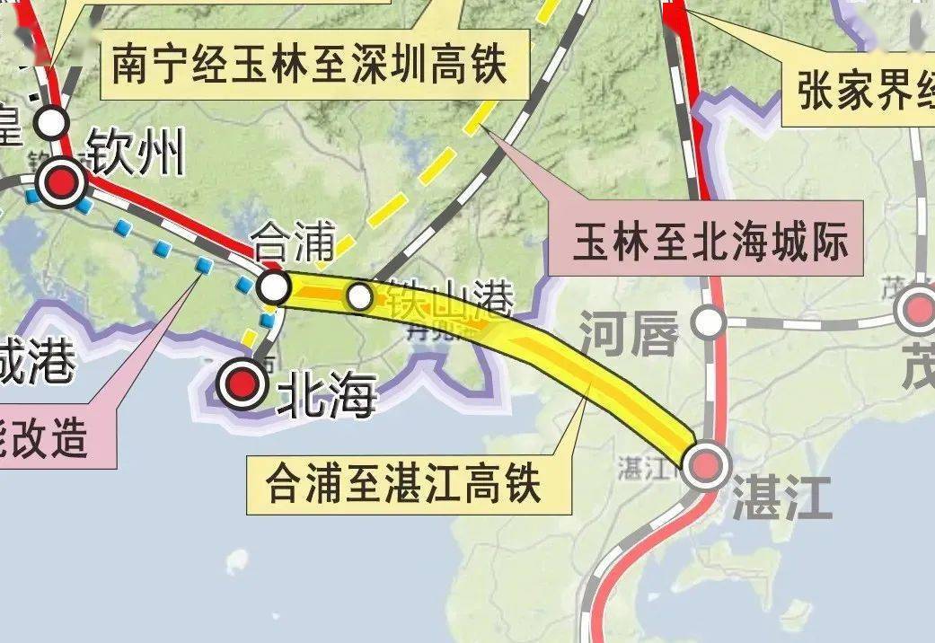 合湛铁路今年年底可能不会开工了_北海