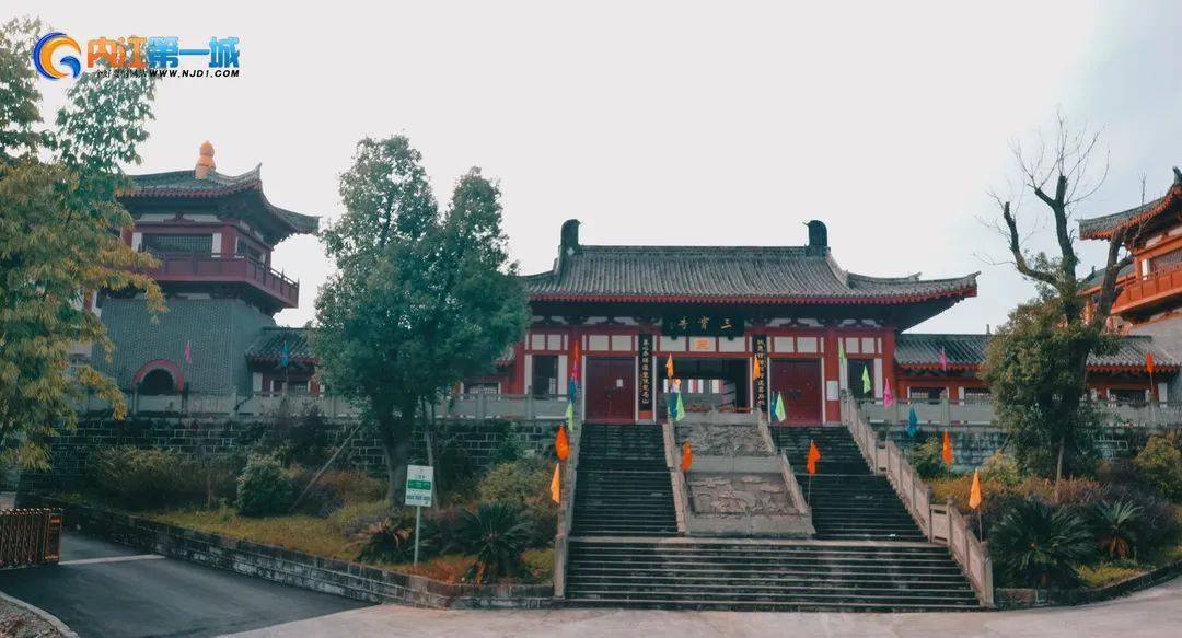 内江这个寺庙堪称世外桃源古风古韵的建筑群让你秒出大片驱车05h直达
