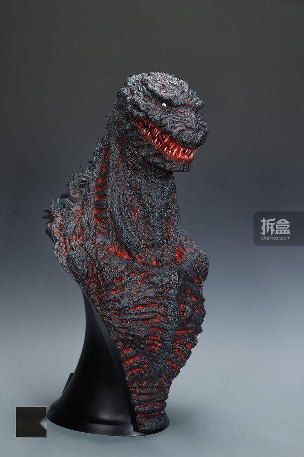 xmstudios新哥斯拉godzilla胸像雕像