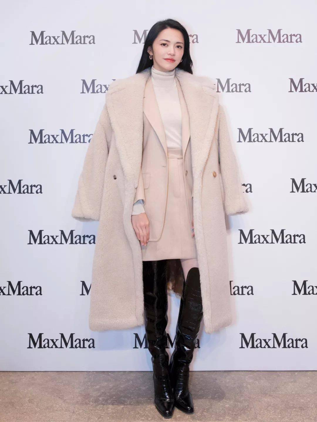 maxmara泰迪熊大衣明星,maxmara泰迪熊大衣 marina moscone和max mara今年冬天又回来了泰迪熊外套前两年流行过