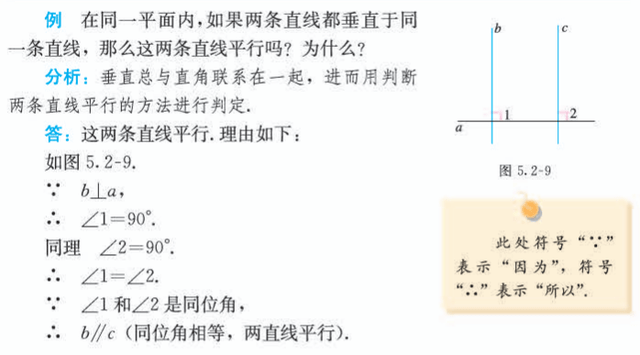 人教版七下数学—平行线的判定_直线_公理_几何