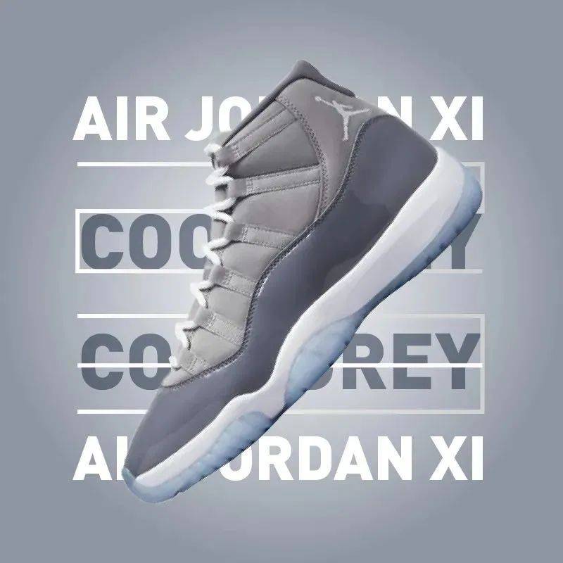 Air Jordan Xi Cool Grey