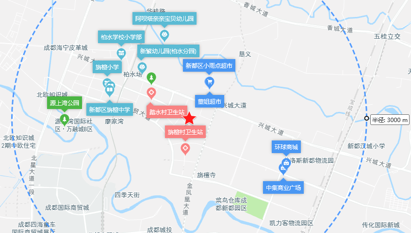 ﹐建设用地面积:100592﹐地块位置:新都区斑竹园街道旃檀社区一组,二