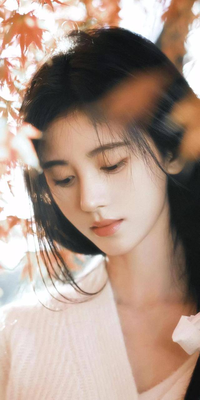 鞠婧祎唯美壁纸