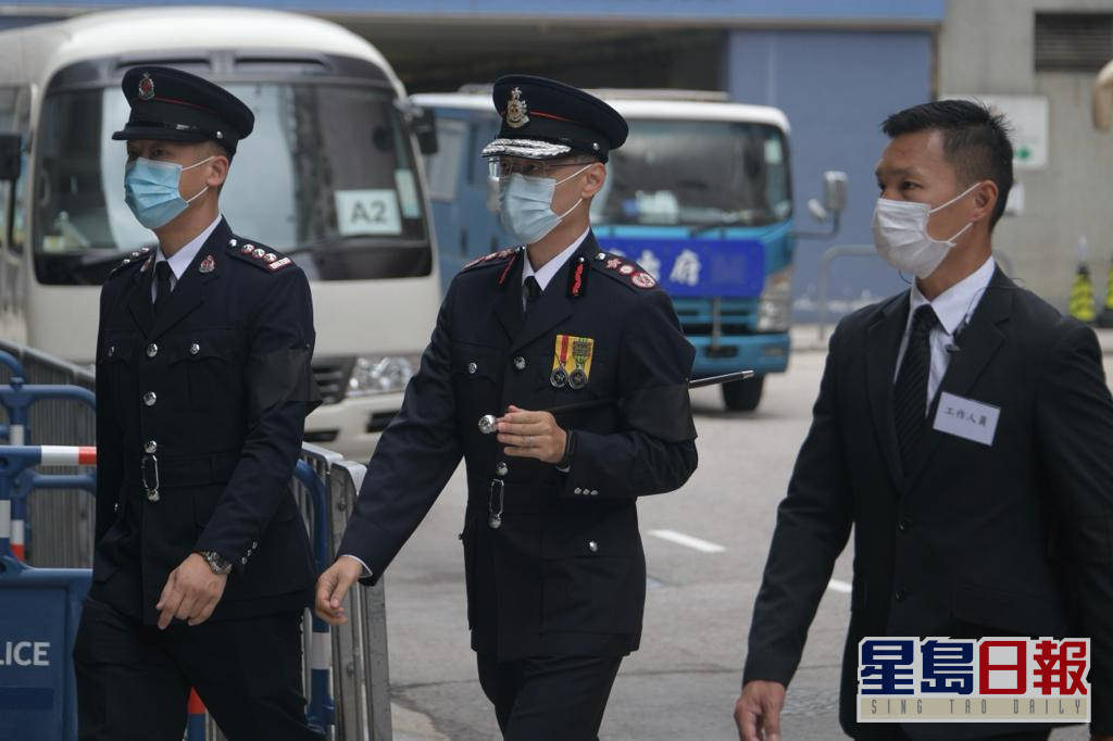 香港警队为殉职水警总督察林婉仪举行最高荣誉丧礼林郑月娥到场