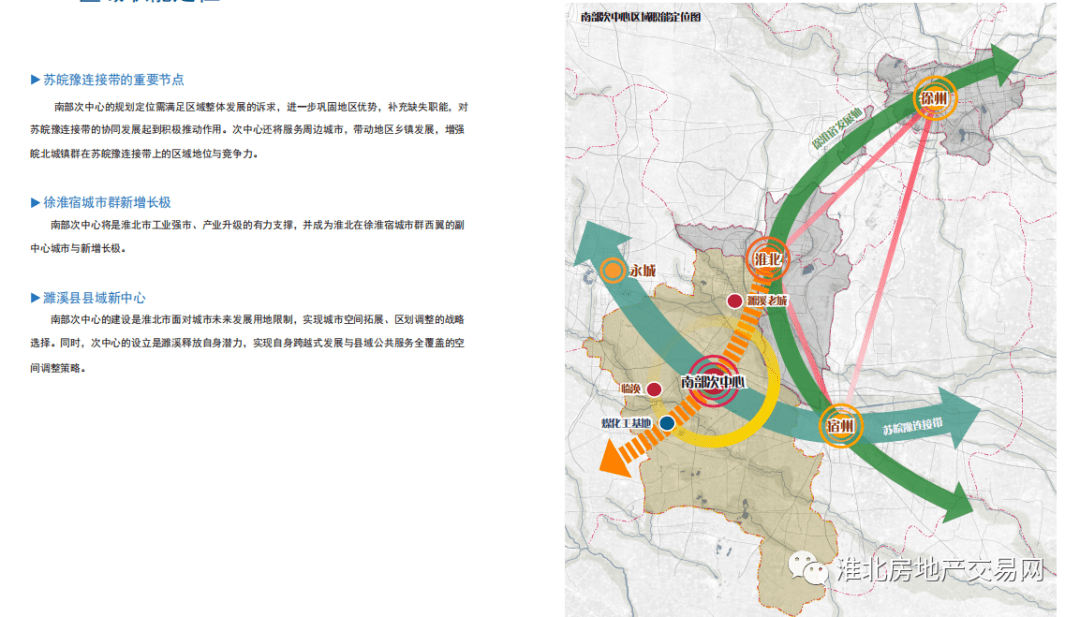 最新规划图流出投资约55亿淮北南部次中心未来将这么建打造濉溪县域新