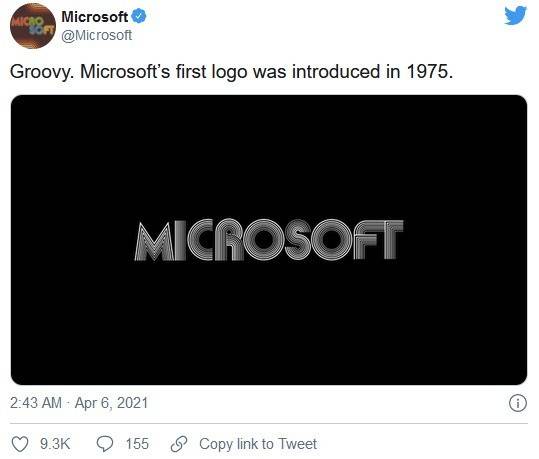 46周年庆 微软公司logo大回顾_标志_twitter_该公司