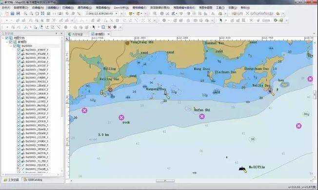 看透"海底两万里" ——mapgis海图模块_支持_数据_海洋