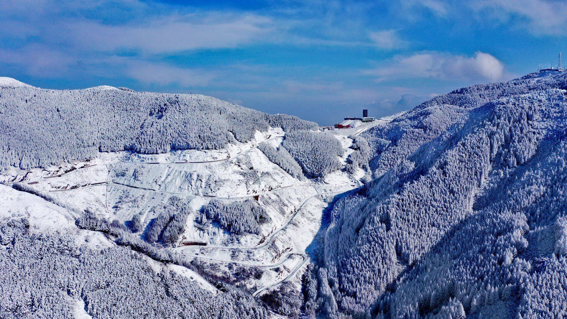 组图|雪后六盘美景如画_六盘山_宁夏_丁炜勇