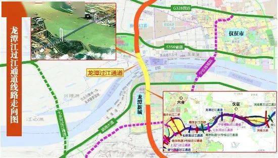 和燕路过江通道2017年11月开工的和燕路长江隧道(南段)起点位于和燕路