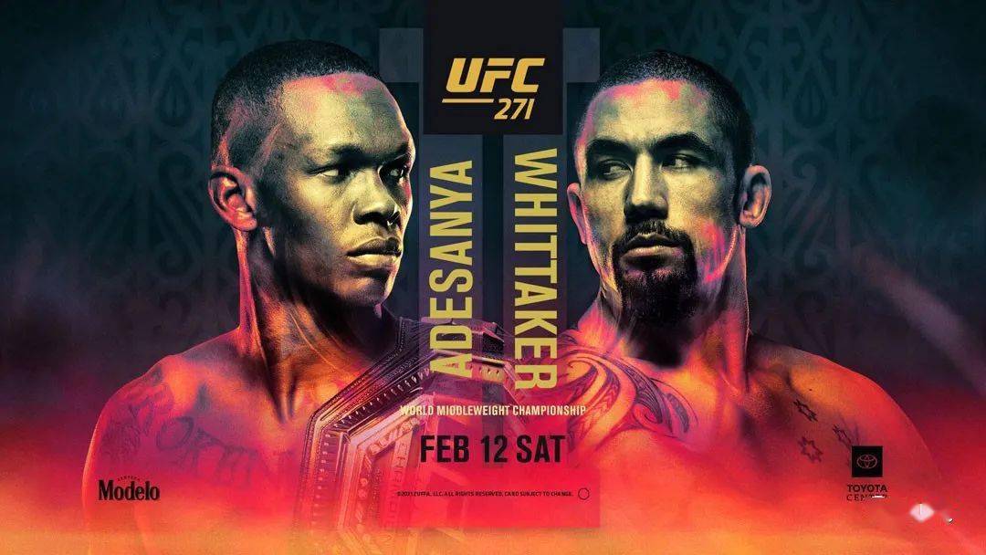 ufc271前瞻中量级巅峰对决阿迪萨亚再战惠特克