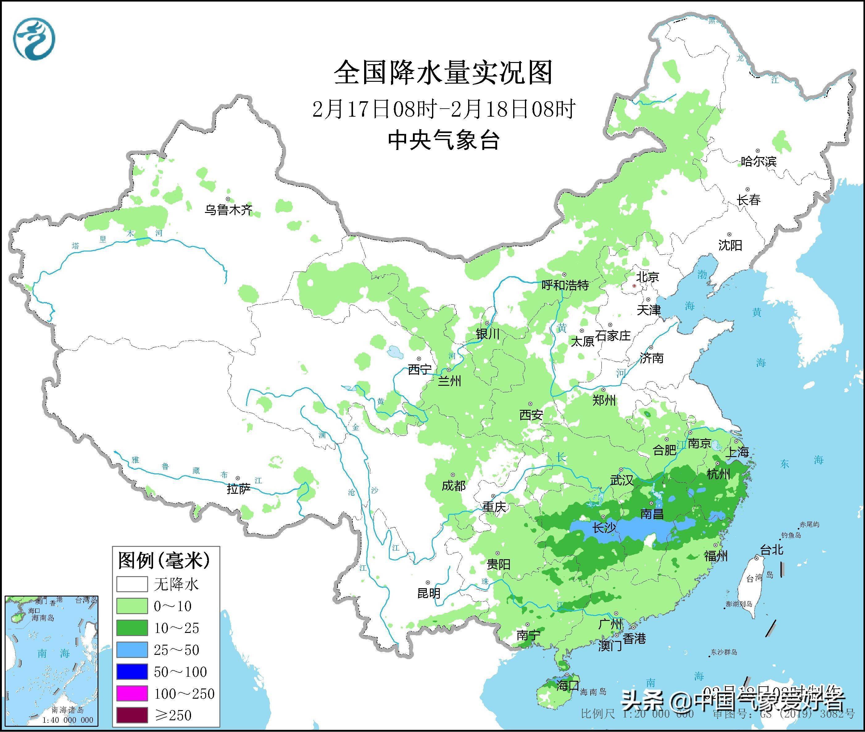 南岭武夷山失效三九级湿冷将直达海南超算广东出现下雪可能