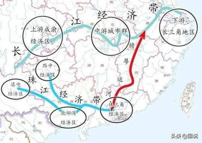 超级工程赣粤运河赣州路线基本确定